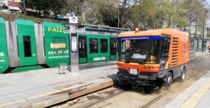 Kabataş-Bağcılar tramvay hattı temizlendi